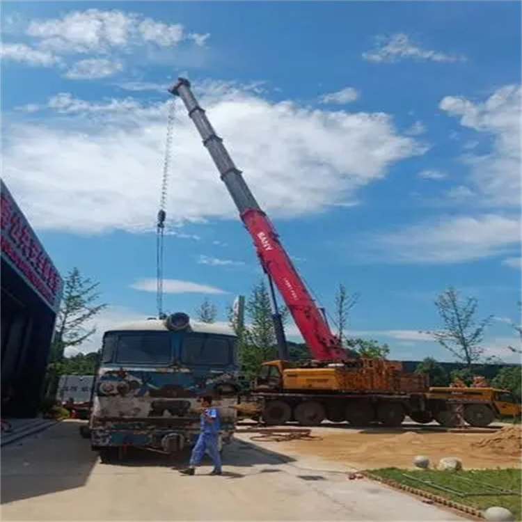 海阳吊车出租｜16吨汽车吊｜工地吊装/设备吊运｜灵活调度_专业团队